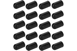 Liyafy Drumstick Silent Practice Tips Drum Stick Mallet Protectors Covers Drum Set Accessories Pack of 20