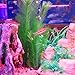 Smarlin Artificial Aquarium Plants, Fake Fish Tank Plants Decor, 3 Pack, Realistic & Non-Toxic & Safe for All Fishes (14 inches5 pcs, Green)thumb 3