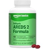 Amazon Basics Eye Vitamin and Mineral Supplement, AREDS 2 Formula with Lutein &amp; Zeaxanthin, 120 Softgels