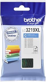 Brother LC3219XLC Cyan Ink Cartridge High Yield Single Pack view 1