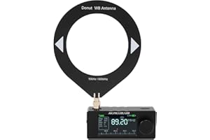 Yoidesu Si4732 DSP Mini Shortwave Radio Receiver, AM, FM, LSB, USB, HF, SW, MW, VHF All Band Receiver, 1.9inch IPS Screen Por