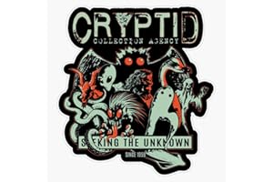 HJ MEDIA Cryptid Collections Vinyl Window Bumper Sticker Decal 5"