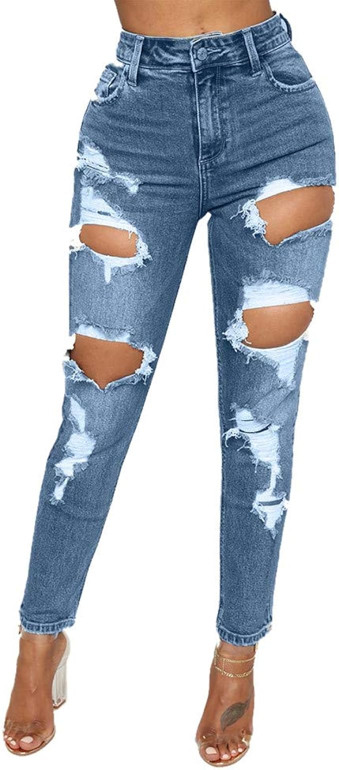 amazon vaqueros mujer