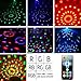 Party Ball Lights, Gvoo 5W RGB LED Sound Activated Rotating Crystal DJ Disco Lights Stage Lights with Remote Control for Party, KTV, Wedding, Bar and Celebration