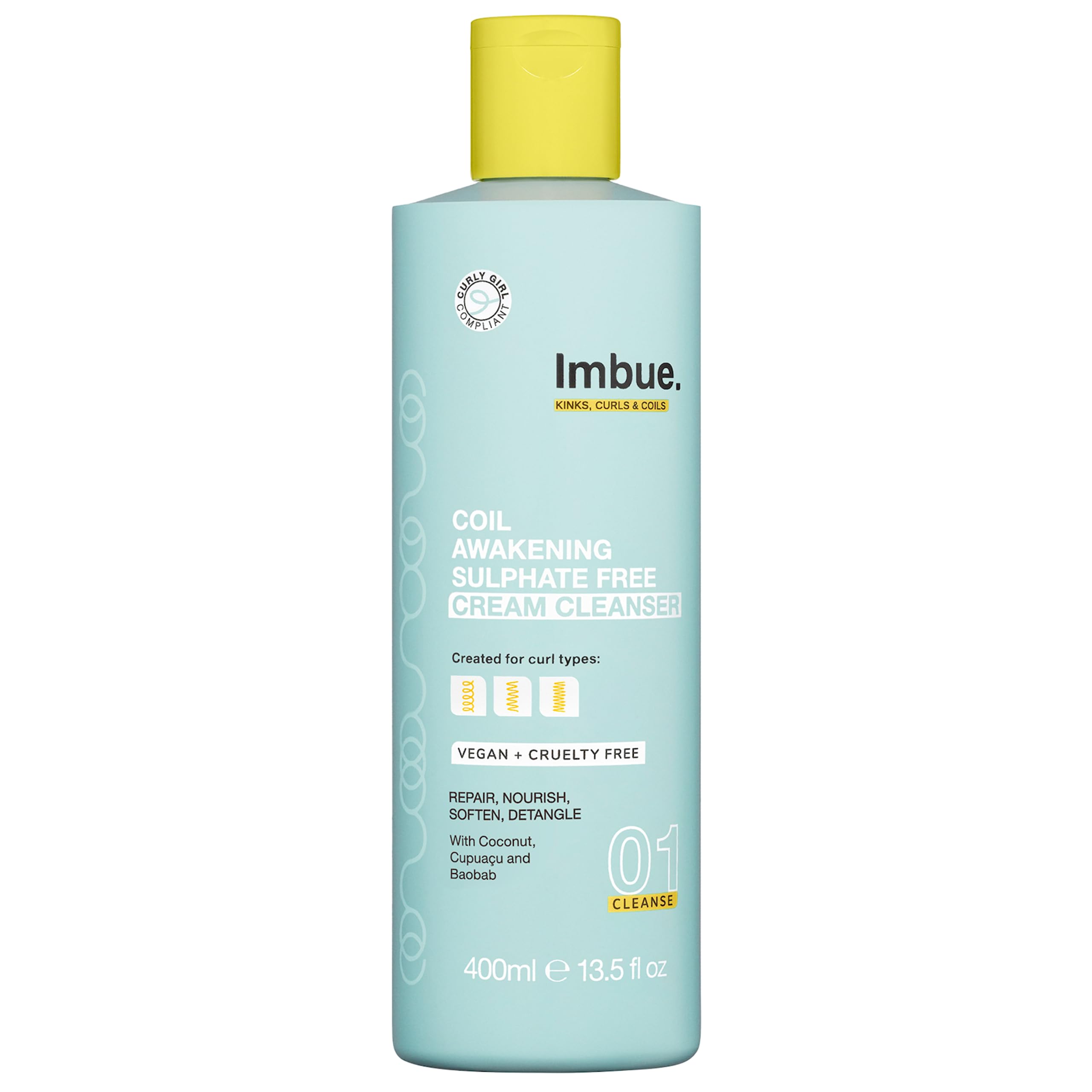 Imbue Coil Awakening Sulphate Free Cream Cleanser