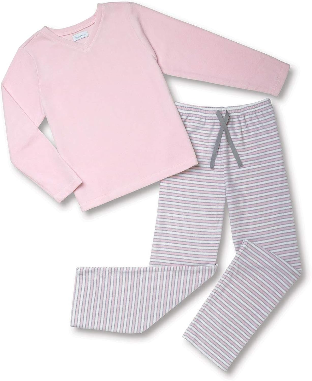 PajamaGram Big Girls Pajamas Cozy Snuggle Fleece Pajamas Girls Clothing