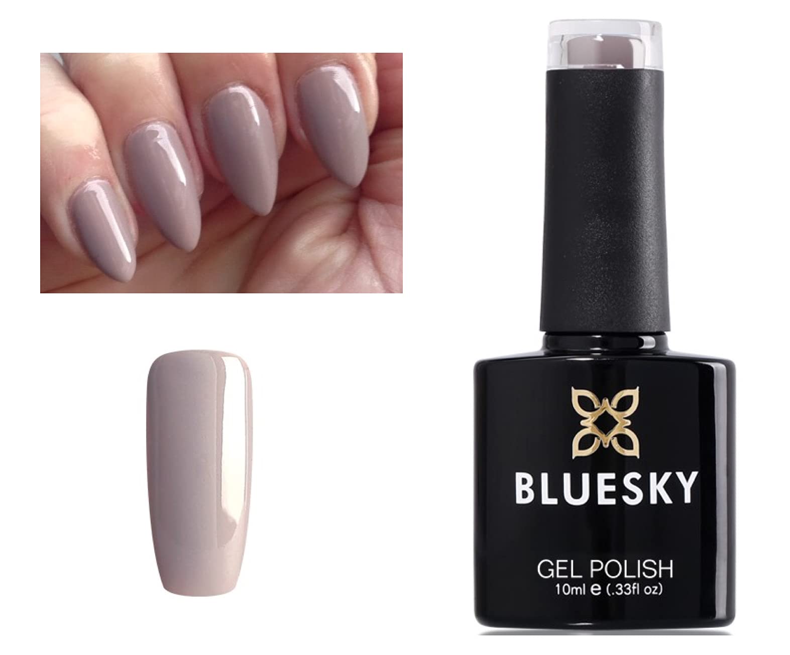 Bluesky Nail Gel Polish NUDE Field Fox Flora and Fauna Nude Natural Beige 80594 UV LED Soak Off 10ml