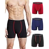 Jade Butterfly Incontinence Underwear for Men, 130ml Absorbency Leakproof Boxer Briefs, Adult Discreet Bladder Protection