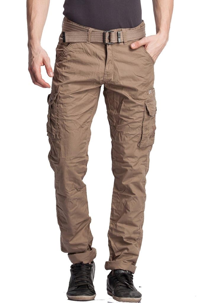 beevee men's cotton cargo pants