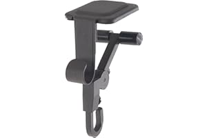 VILLAGE LIGHTING COMPANY [Fireplace Stocking and Garland Hanger] - Patented Mantle Holder Has Two Hooks - Hold Christmas Stocking and Hang Garland - Durable Wrought Iron - Padded Contact Points (3 Pack - Brown)