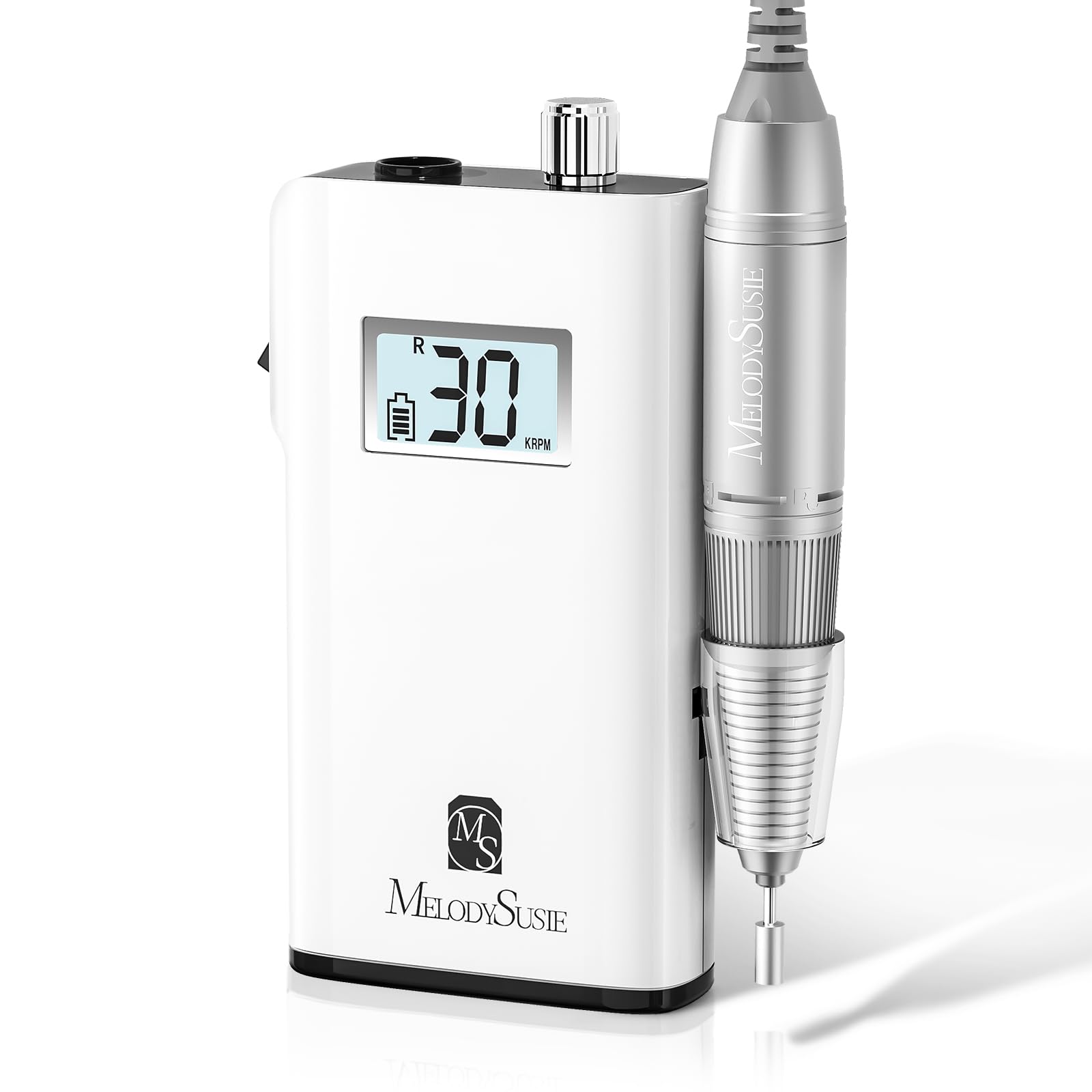 MELODYSUSIE SC320H Scamander Nail Drill Electric Nail Files Portable Rechargeable E File Kit 30000RPM, Professional Electric Manicure and Pedicure Set Electronic equipment for Acrylic Nails, UK