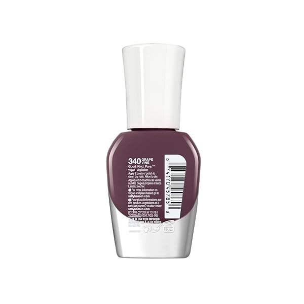 SALLY HANSEN GOOD.KIND.PURE NAIL POLISH 340 GRAPE VINE 0.33 FL OZ (PACK OF 1)