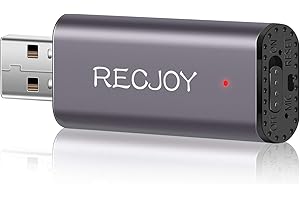 64GB Voice Recorder for Lectures Meetings - EVIDA 512Kbps 288Hours Digital Voice Recorder Recording Device Audio Recorder Noise Reduction Rechargeable (64GB)