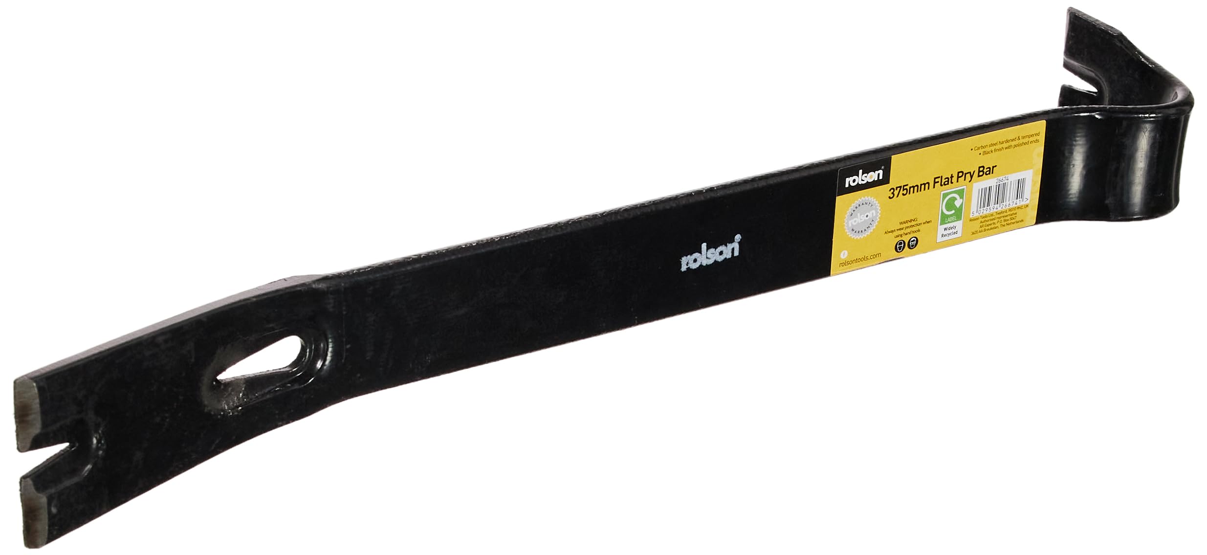 Rolson 26674 375mm Flat Pry Bar