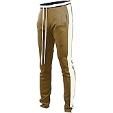 SCREENSHOT-Track Pants S41700 Mens Premium Slim Athletic Fitness Lifestyle Workout Bottoms - Classic Fit
