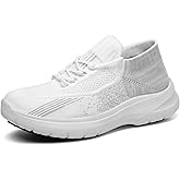 LMQLZHYC Non Slip Shoes for Women Work Food Service, White Slip Resistsnt Restaurant Comfortable, Breathable, and Wear-Resistant