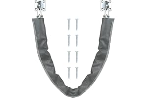 NUK3Y PRODUCTS K3 "Nuk3y Heavy Duty Storm Crash Chain with Solid Brass Bracket (Stainless Steel, 25-1/2"")"