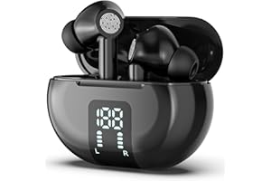 LIFMOCER Translator Earbuds, Two-Way Language Translator Device with APP,Instant Voice Translator for 74 Languages & 70 Accents Online,Language Translation Earbuds Fit for iOS & Android (Black)