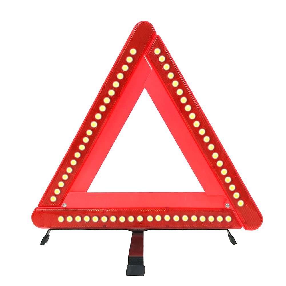 Taumini Warning Triangle, Auto Warning Sign, Roadside Safety Warning
