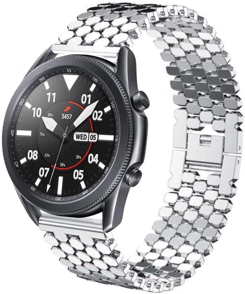 DEALELE Strap Compatible with Samsung Gear S3 Frontier/Classic/Galaxy Watch 46mm / Galaxy 3 45mm