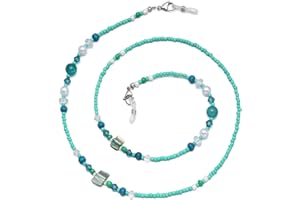GINTEI Eyeglasses Chain for Women Glasses Chain Beaded Eyeglasses Strap