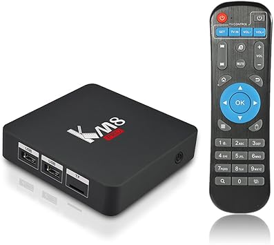 vipwind KM8 Pro Smart TV Box Android 6.0 Amlogic S912 Octa-core 2 GB 16 GB KODI 17.0 VP9 H.265 4 K Daul WiFi 1000 M LAN TV Box PK A95 x kiii: Amazon.es: Electrónica