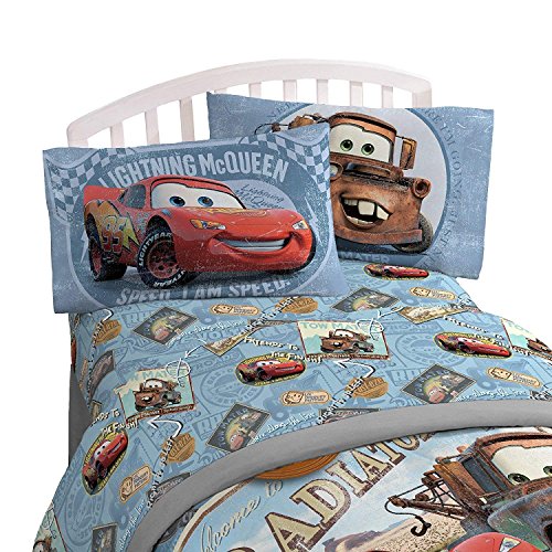 Low Cost Pixar Disney Cars Tune Up 8pc S Boys Gray Twin Full