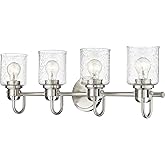 Z-Lite 340-4V-BN Kinsley Vanity, 4-Light 400 Total Watts, Brushed Nickel