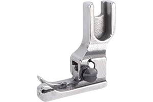 Focket Sewing Machine Presser Foot, High Low Pressure Compensating Walking Foot, Edge Guide Presser with Spring for Industria