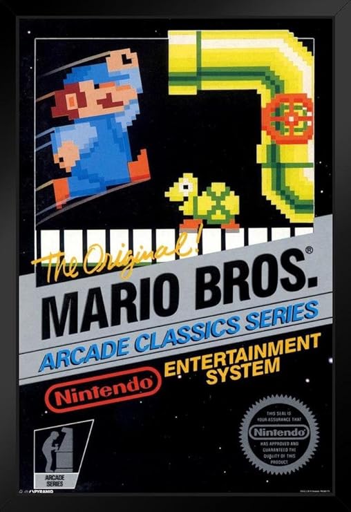 Vintage mario brothers game Clearance