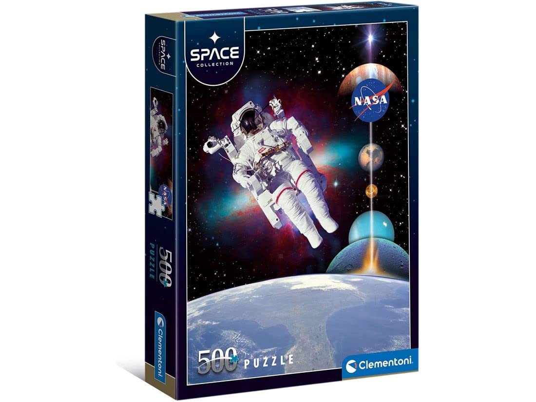 Clementoni 35106 Collection 500 Pieces Space, Made in Italy, Jigsaw Puzzle for Adults, Multicoloured