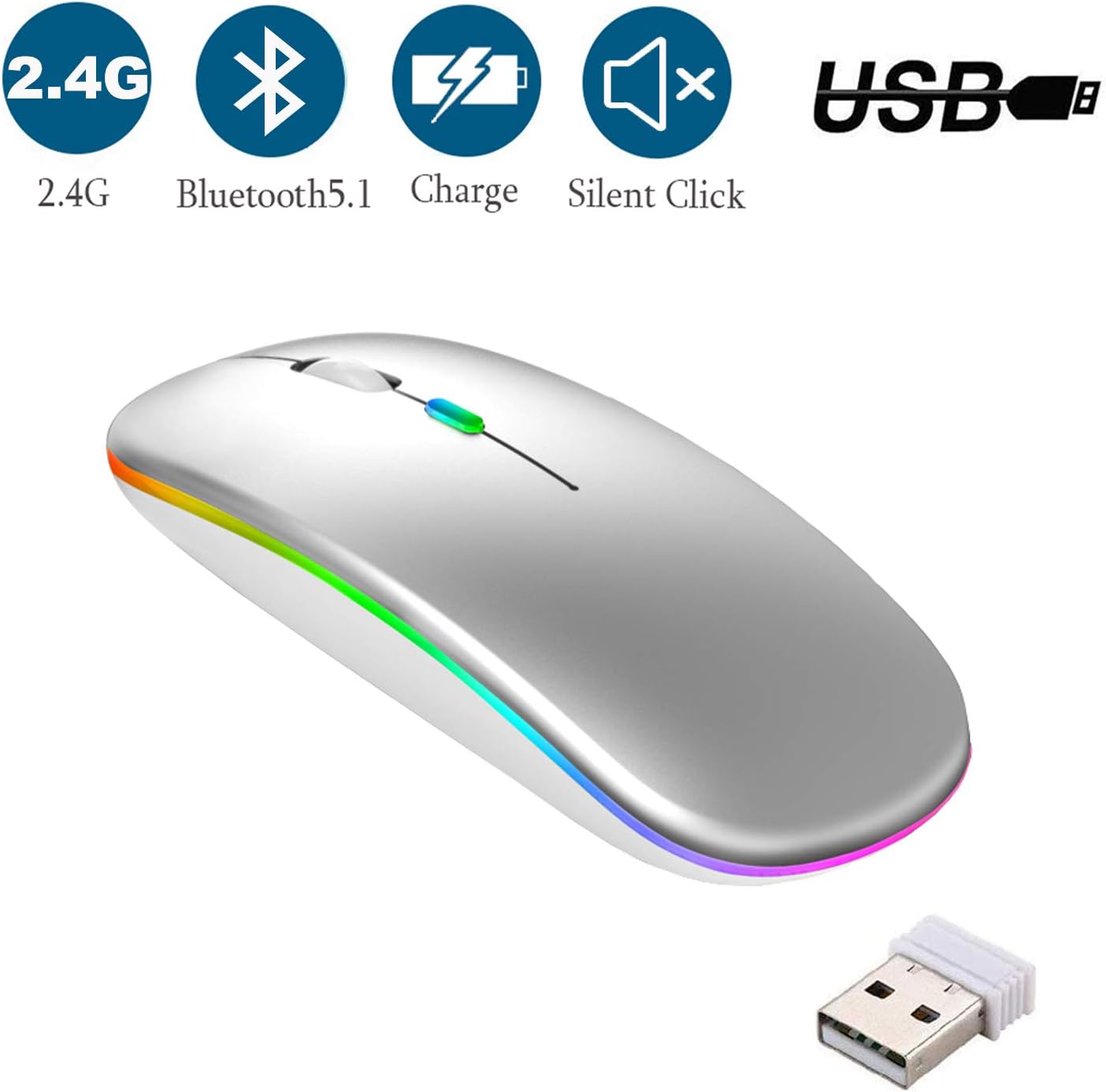 mouse ergonomici senza fili