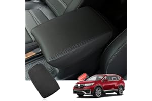 Great-luck Leather Center Console Cover Armrest Pad Protector Armrest Box Cover Keep Your Armrest in a More Comfortable Feeli