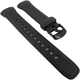 Casio 18mm Black Resin