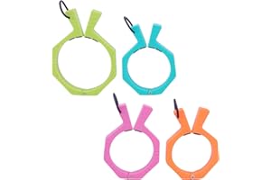 WAQONUY 4-Size Sublimation Tumblers Pinch,Pinch Perfect Tumbler Clamp Clip for Sublimation Blanks Tumblers Pinch Perfect Clamp for Sublimation Paper and Glass Supplies (4Size(15/20/30/40.OZ) Kit)