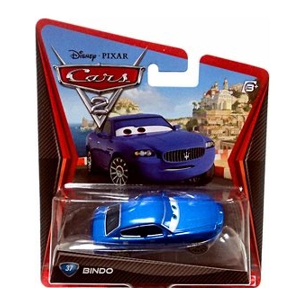 Disney Pixar Cars 2 Bindo # 37 (Bleu Maserati)