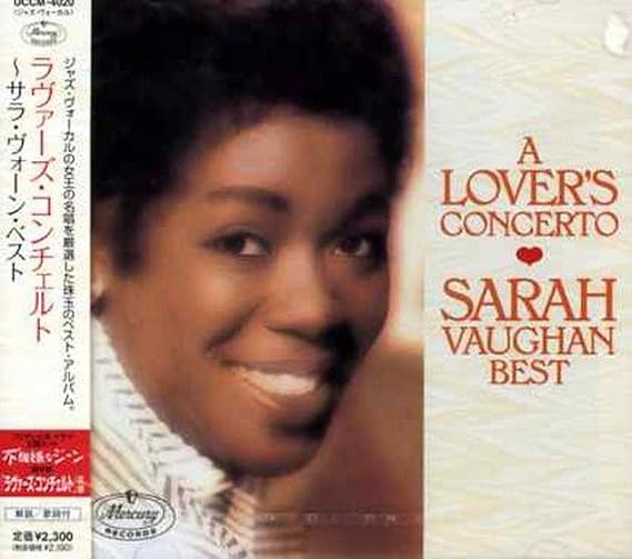 ラヴァーズ コンチェルト サラ ヴォーン ベスト Sarah Vaughan トラディショナルジャズ ミュージック Amazon