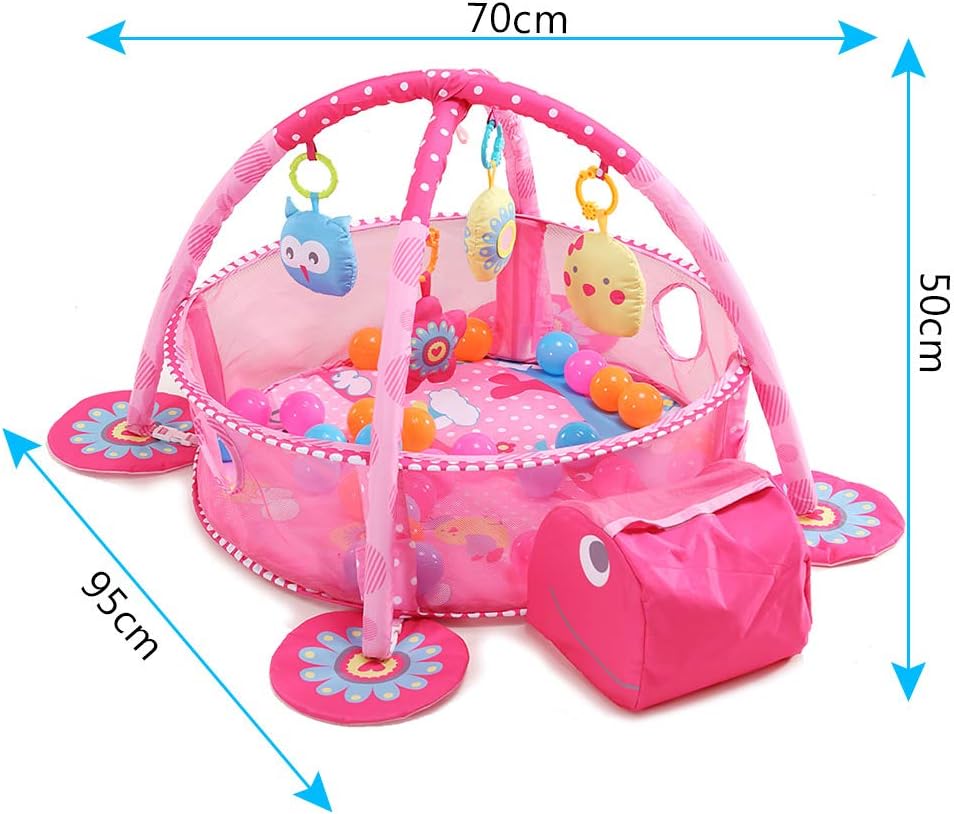 Fille Arche Deveil 3 In 1 Activites Bebes Gym Tapis Deveil Douceur Transportable Tapis Deveil Et De Jeux Perfekt Fur Garcon Fnova Tapis Deveil Bebe Musical Rose Bebe Puericulture Tapis De