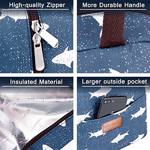 image for BALORAY Lunch Bag for Women Lunch Tote Bag Insulated Lunch Bag Lunch H