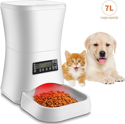 Amazon Com Homdox 7l Automatic Pet Feeder Food Dispenser For Cat