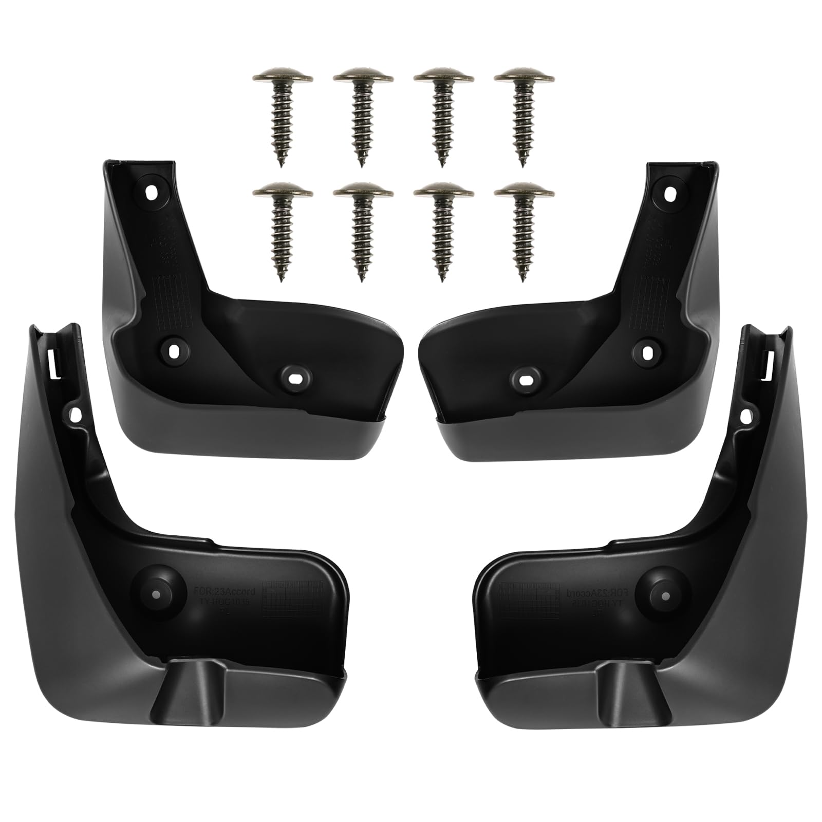 Photo 1 of XUKEY 4PCS Mud Flaps Splash Guard for Honda Accord 2025 2024 2023 Mudguards Mudflaps Fender Tire Protector Rear Front Car Accessories Replacement
