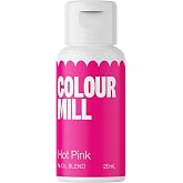 Colour Mill Oil Blend Food Coloring, 20 Milliliters Hot Pink