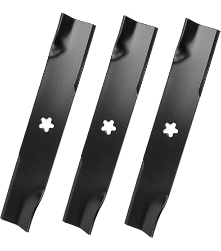 Kit (X3) Lame Kubota Mulching Per GR 2100 - GR 2120 | Green Center - Foto 4