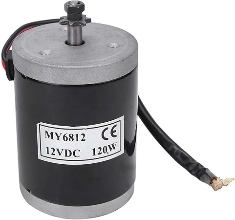 Brushed Motor, Bike Brushed Motor 12V 120W Aluminum High Speed 2500 RPM