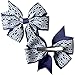 Imanom 20Pcs Baby Hair Bows Grosgrain Ribbon Boutique Ponytails Alligator Clips For Girls Kids Teens Hair Accessories