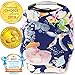Kids N’ Such Baby Car Seat Cover Car Seat Canopy & Nursing Cover, Navy Floral