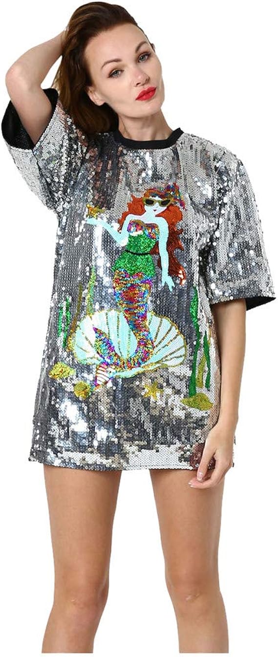 ｔシャツ レディース きらきら 丸首 かわいい ストリート 半袖 かっこいい 簡単 トレーナー レディース ゆったり 安い 韓国 おしゃれ スポーツ アウトドア Tシャツ カットソー 通販 Amazon
