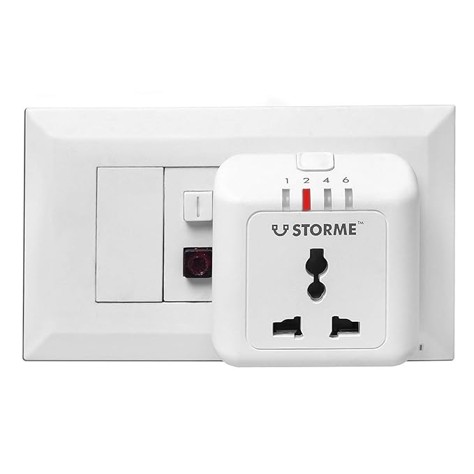 STORME Plastic Automatic Power CutOff Timer Socket, Standard, White Amazon.in Industrial