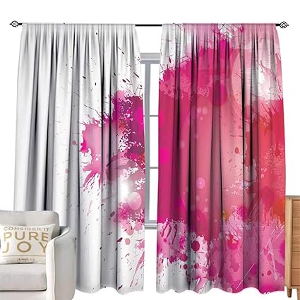 Amazon Com Cobedecor Blackout Bedroom Curtain Abstract