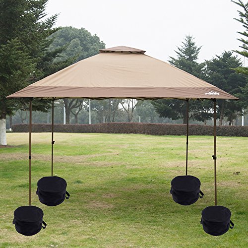 Suntime Canopy Weight Bags for Instant Legs Portable Foldable Water Carrier Bags Outdoor Sun Shelter, 4-Pack, Drinking Water Bags  for Camping/Climbing/Picnic/Survival Emergency - Thumbnail 2